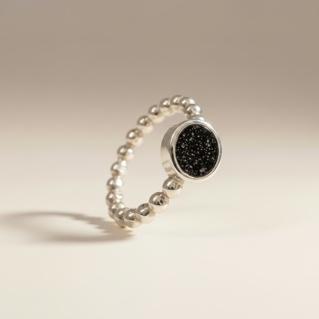 Beaded Memorial Ring