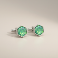 Hexagon Memorial Cufflinks
