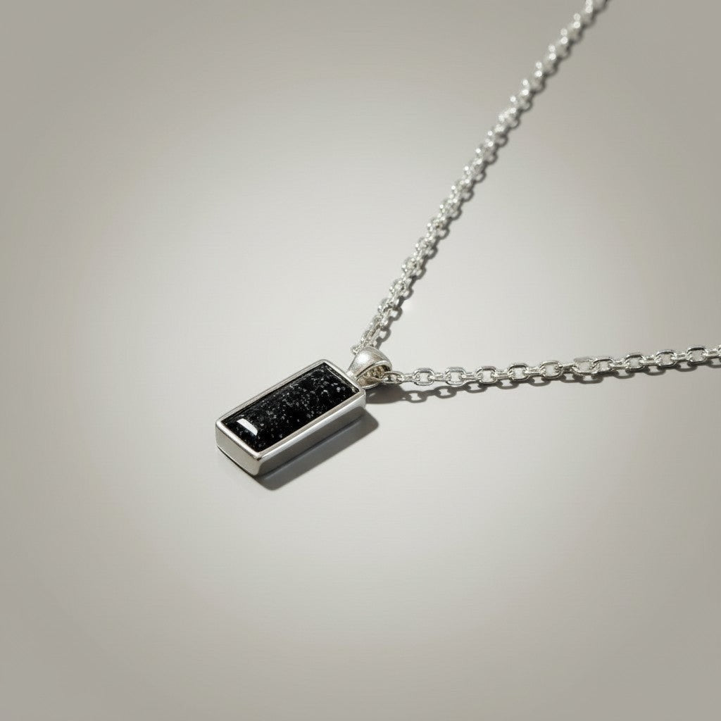 Large Rectangle Memorial Pendant