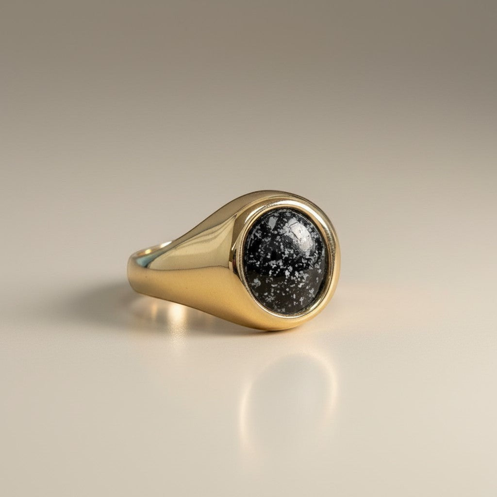 Gents Oval Traditional Signet Ring